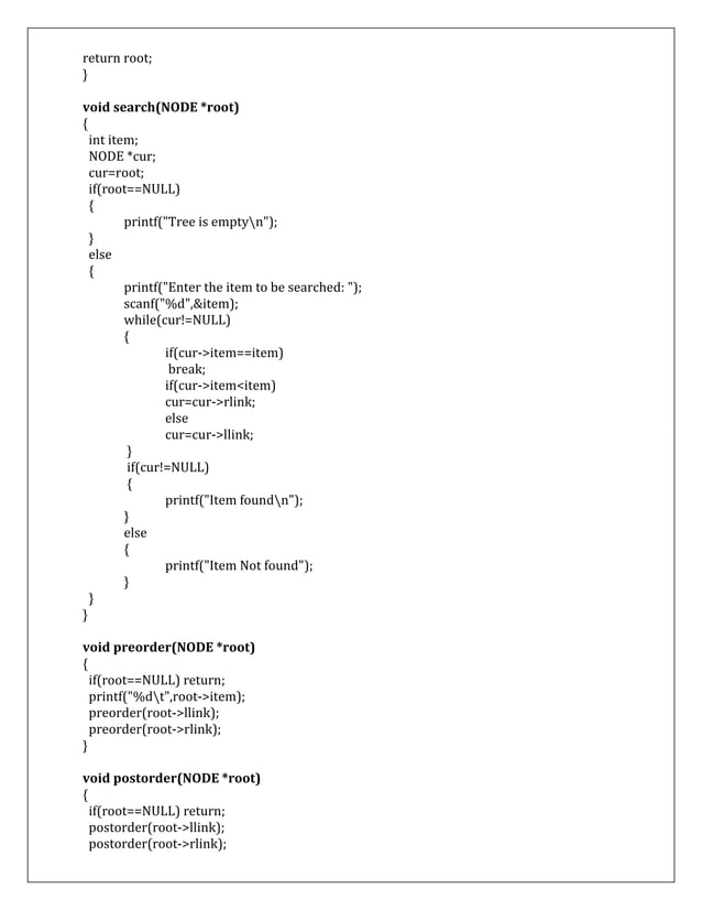 VTU Data Structures Lab Manual