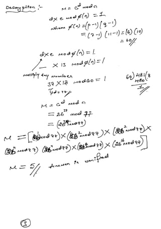 Vtu network security(10 ec832) unit 3 notes. | PDF