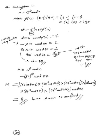 Vtu network security(10 ec832) unit 3 notes. | PDF