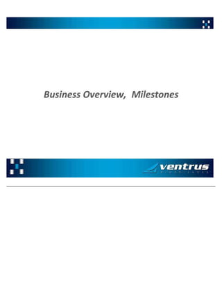 Bu si ne ss Ov e rv i ew, M il est o ne s
 