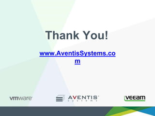 Thank You!
www.AventisSystems.co
m
 