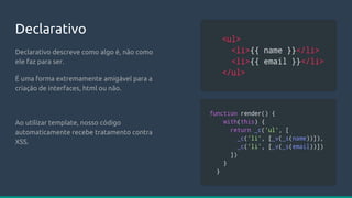 Vue.js o poder das render functions | PDF