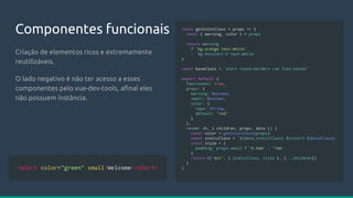 Vue.js o poder das render functions | PDF