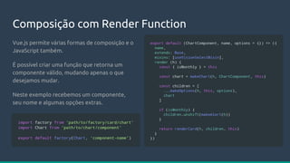 Vue.js o poder das render functions | PDF