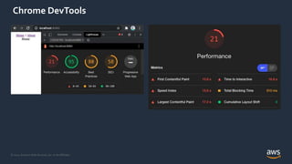 © 2021, Amazon Web Services, Inc. or its Affiliates.
Chrome DevTools
 