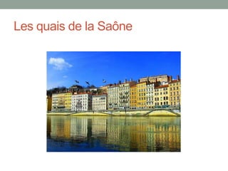 Les quais de la Saône
 