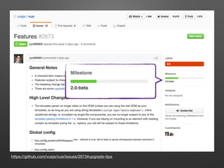 HTML
Script
Style
Vue ﬁle
 