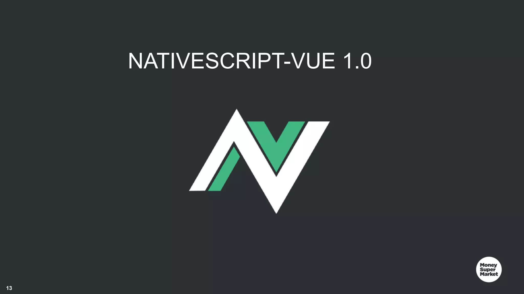 13 NATIVESCRIPT-VUE 1.0 