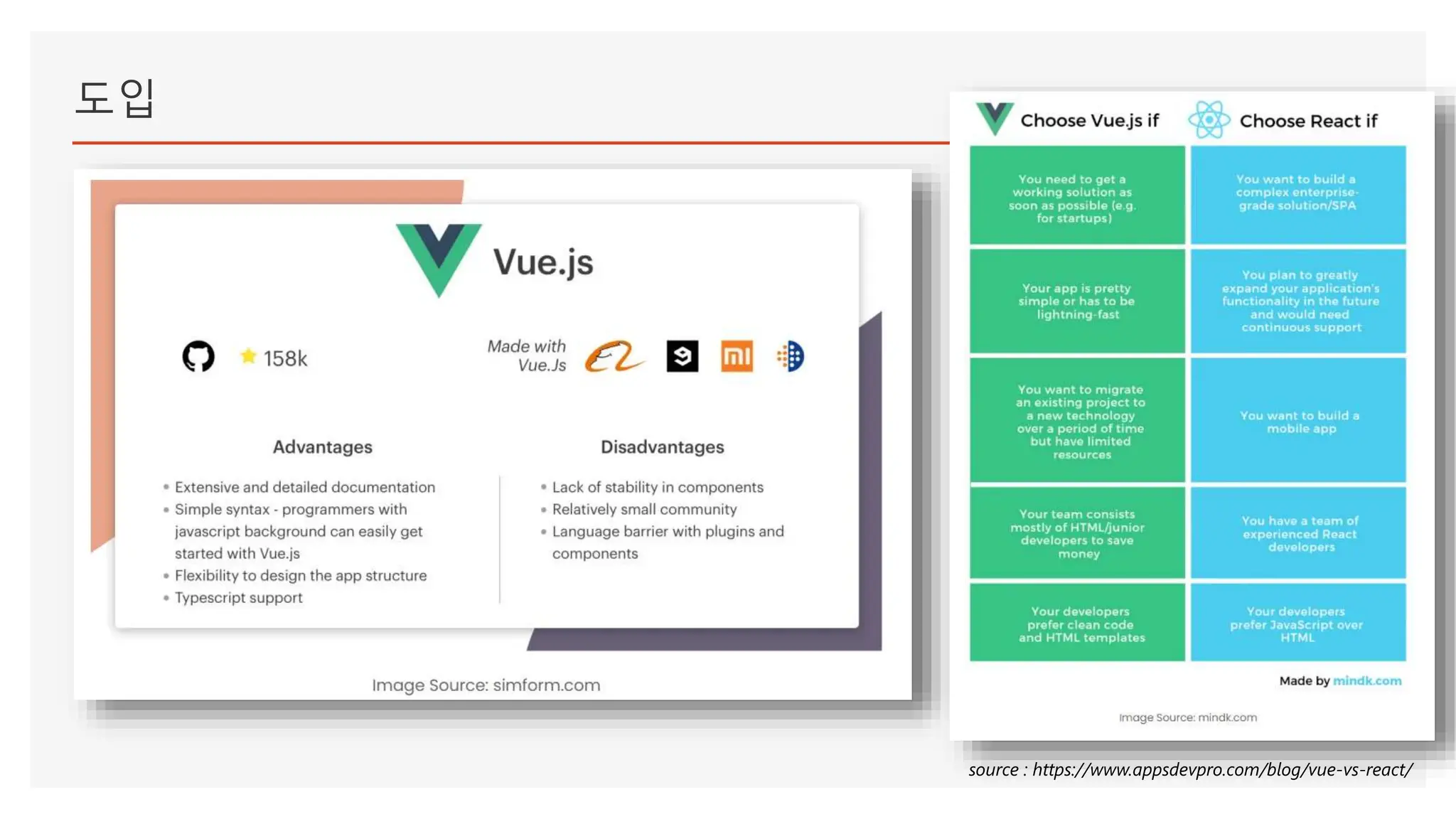도입
source : https://www.appsdevpro.com/blog/vue-vs-react/
 
