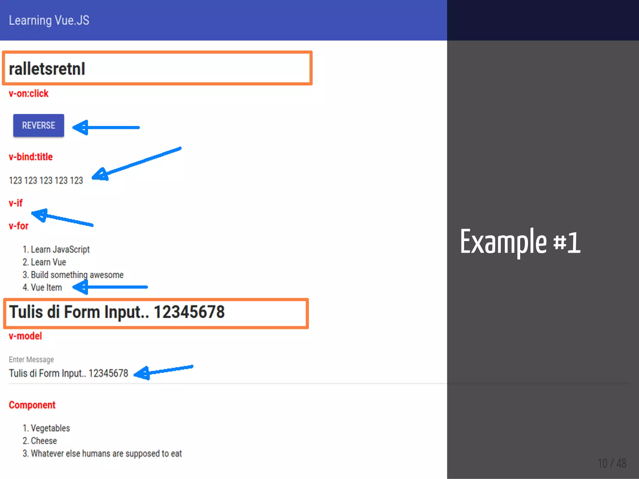 10 / 48
Example #1
 