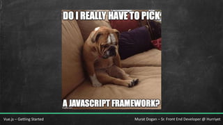 Murat Dogan – Sr. Front End Developer @ HurriyetVue.js – Getting Started
 