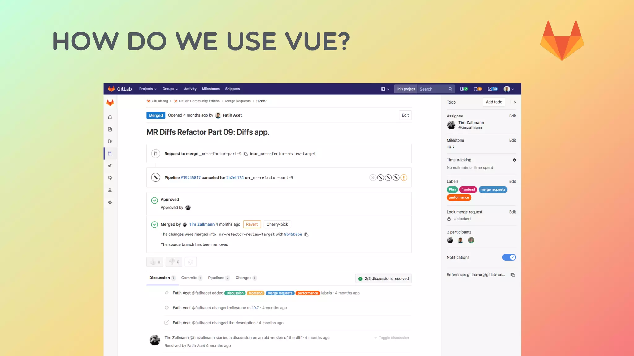 HOW DO WE USE VUE?
 