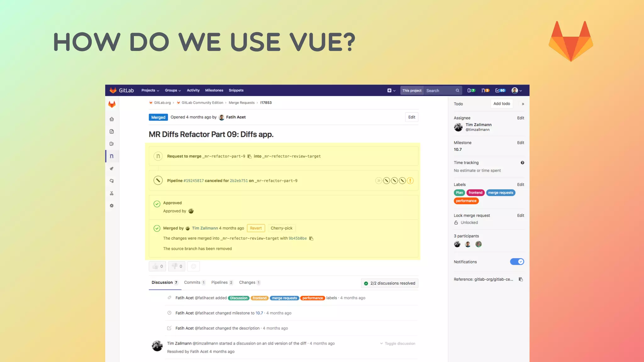 HOW DO WE USE VUE?
 