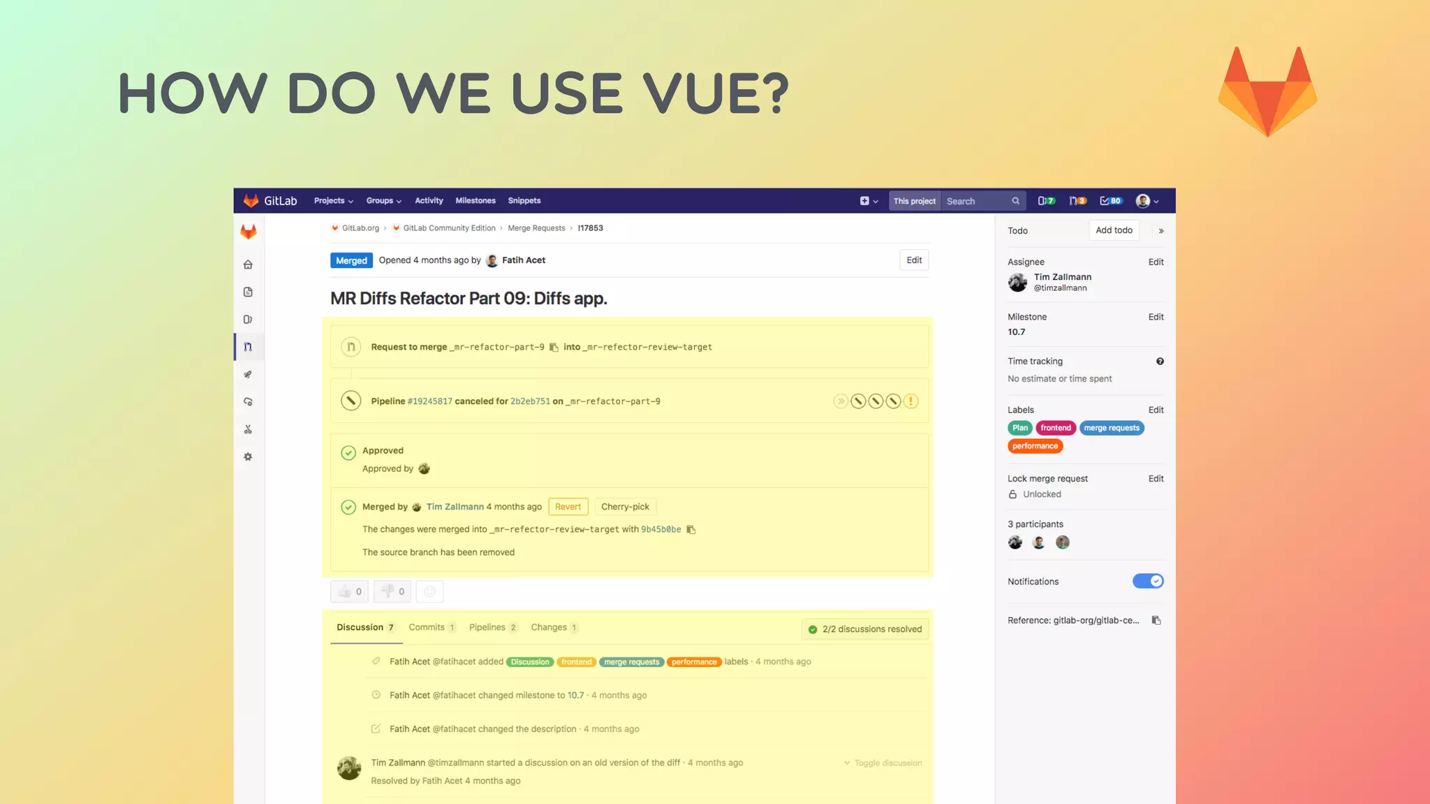 HOW DO WE USE VUE?
 