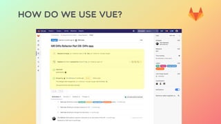 HOW DO WE USE VUE?
 