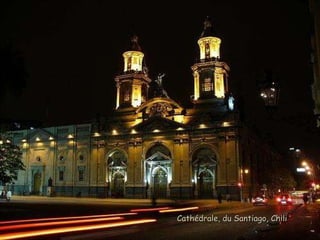 Cathédrale, du Santiago, Chili 