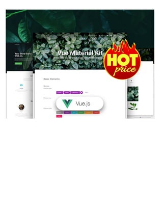 30% Off Vue Material Kit PRO Coupon Code