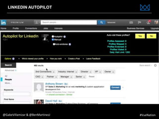 www.bestppt.com
LINKEDIN AUTOPILOT
@GabeVillamizar & @BenMartinezJ #VueNation
 