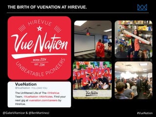 www.bestppt.com
THE BIRTH OF VUENATION AT HIREVUE.
@GabeVillamizar & @BenMartinezJ #VueNation
 