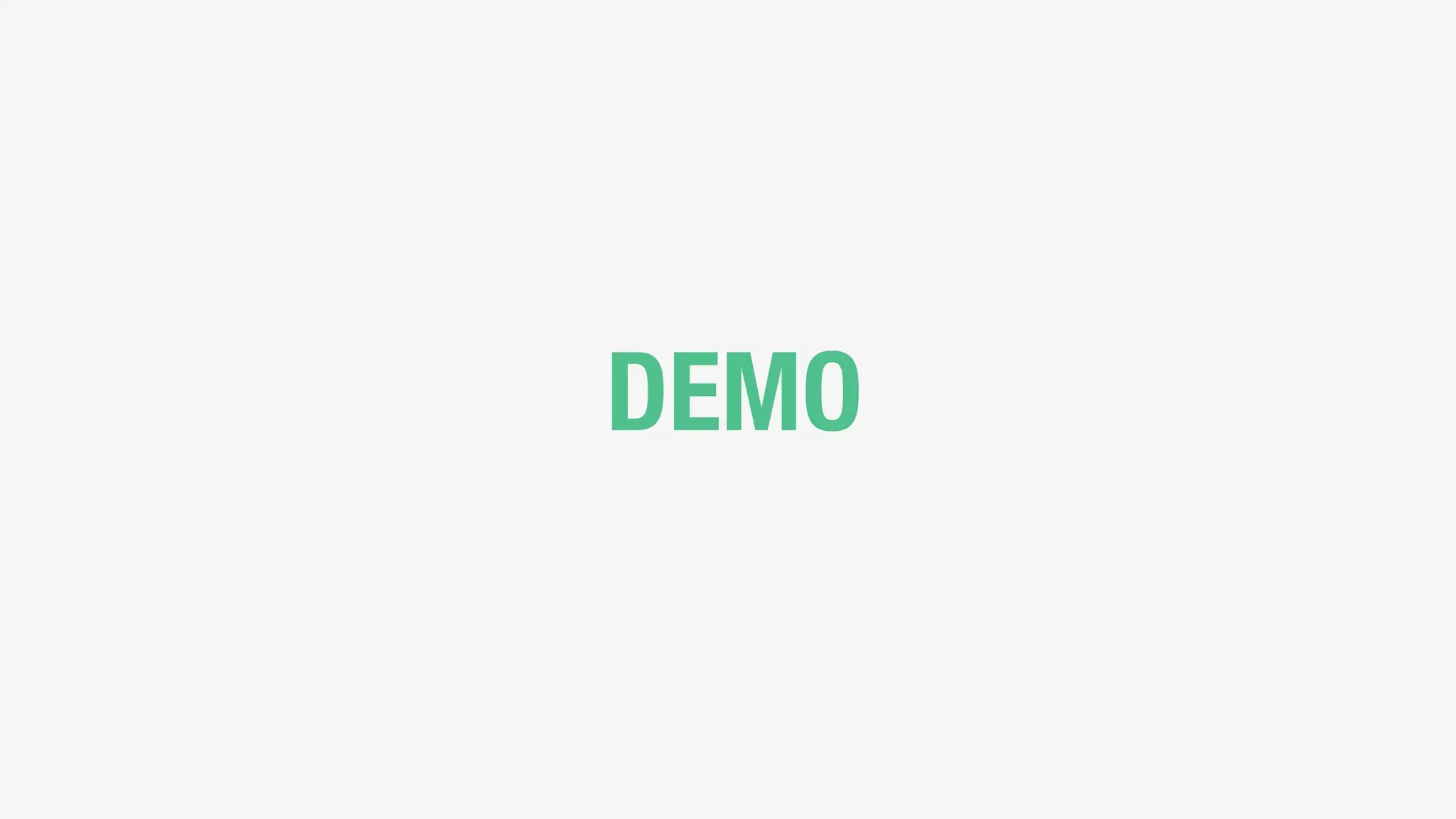 DEMO
 