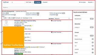 VuFind Trefferliste 
snowflake | VuFind Anwendertreffen: Bootstrap 3 Theme, 15.10.14 13/18 
 