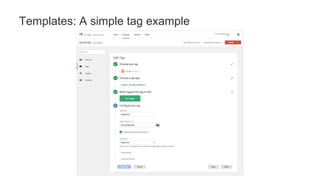 Templates: A simple tag example
 