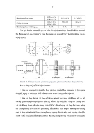 NGHIÊN CỨU TÍNH TOÁN VÀ CẤU TẠO NÚT GÓC KHUNG PHẲNG BTCT TOÀN KHỐI | PDF