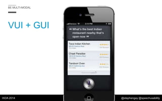 Evangelizing and Designing Voice User Interface: Adopting VUI in a GUI ...
