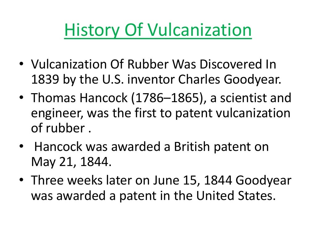 Vulcanization mechanism of natural rubber.
