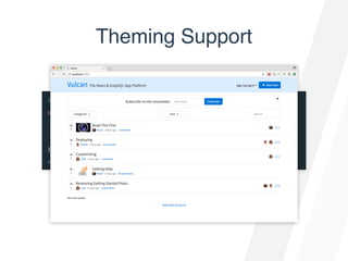 Theming Support
 
