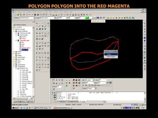 POLYGON POLYGON INTO THE RED MAGENTA
 