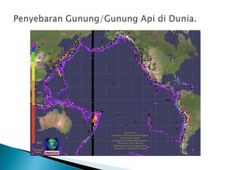 PengaruhPositif/Menguntungkan- Gunungapimerupakandaerahpenangkapanhujan- Abu vulkanikbersifatmenyuburkantanahpertanian- Hancuran bahan vulkanis mengandung unsure hara.- Menghasilkanbahangalian, sepertibelerang, perakdan lain-lain- Hutandidaerahgunungberapiberfungsimenahanerosisertamenyimpan air hujan
