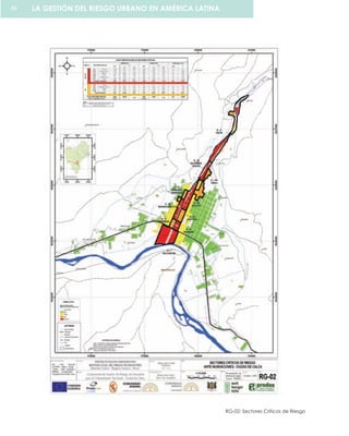 RG-02: Sectores Críticos de Riesgo
LA GESTIÓN DEL RIESGO URBANO EN AMÉRICA LATINA86
 