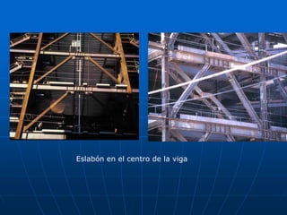 Eslabón en el centro de la viga
 
