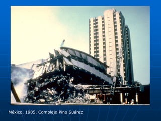 México, 1985. Complejo Pino Suárez
 