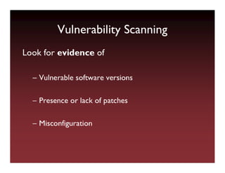 Vulnerability Scanning or Penetration Testing?