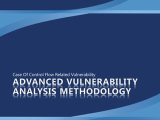 Vulnerability analysis and practical data flow analysis visualization | PDF