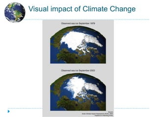 Visual impact of Climate Change
 