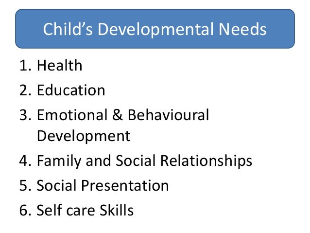 Family and Environmental Factors
 
