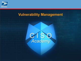 Vulnerability Management
1
 