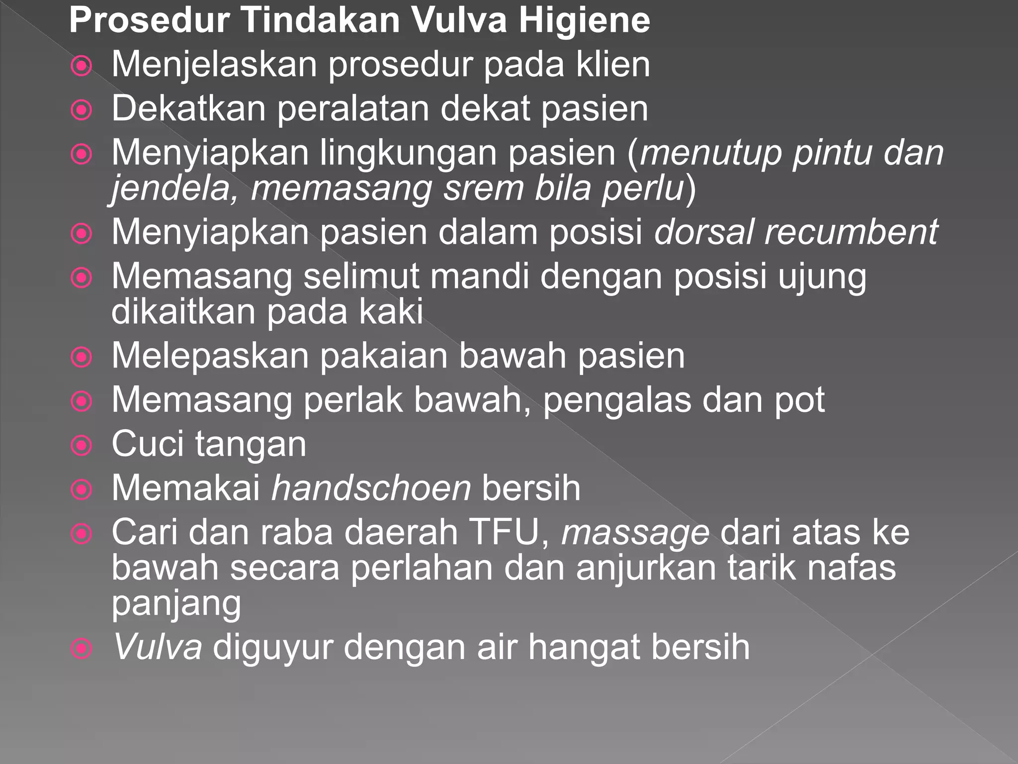 Vulva higiene pptx Vulva higiene pptx
