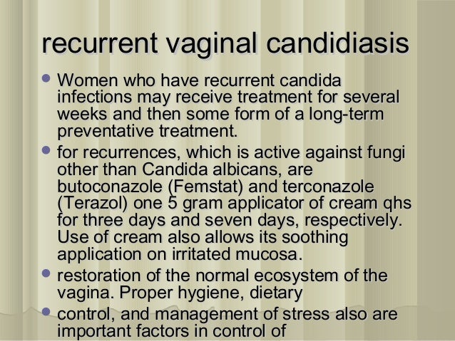 Vulvovaginal infection