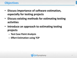 Test Case Point Analysis | PPTX