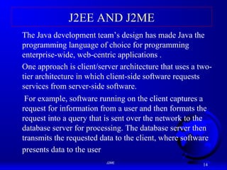 Mobile Application Development MAD J2ME | PPT