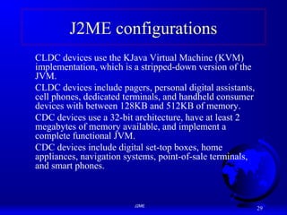 Mobile Application Development MAD J2ME | PPT
