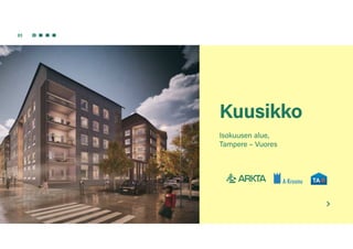 Kuusikko
Isokuusen alue,
Tampere – Vuores
01
 
