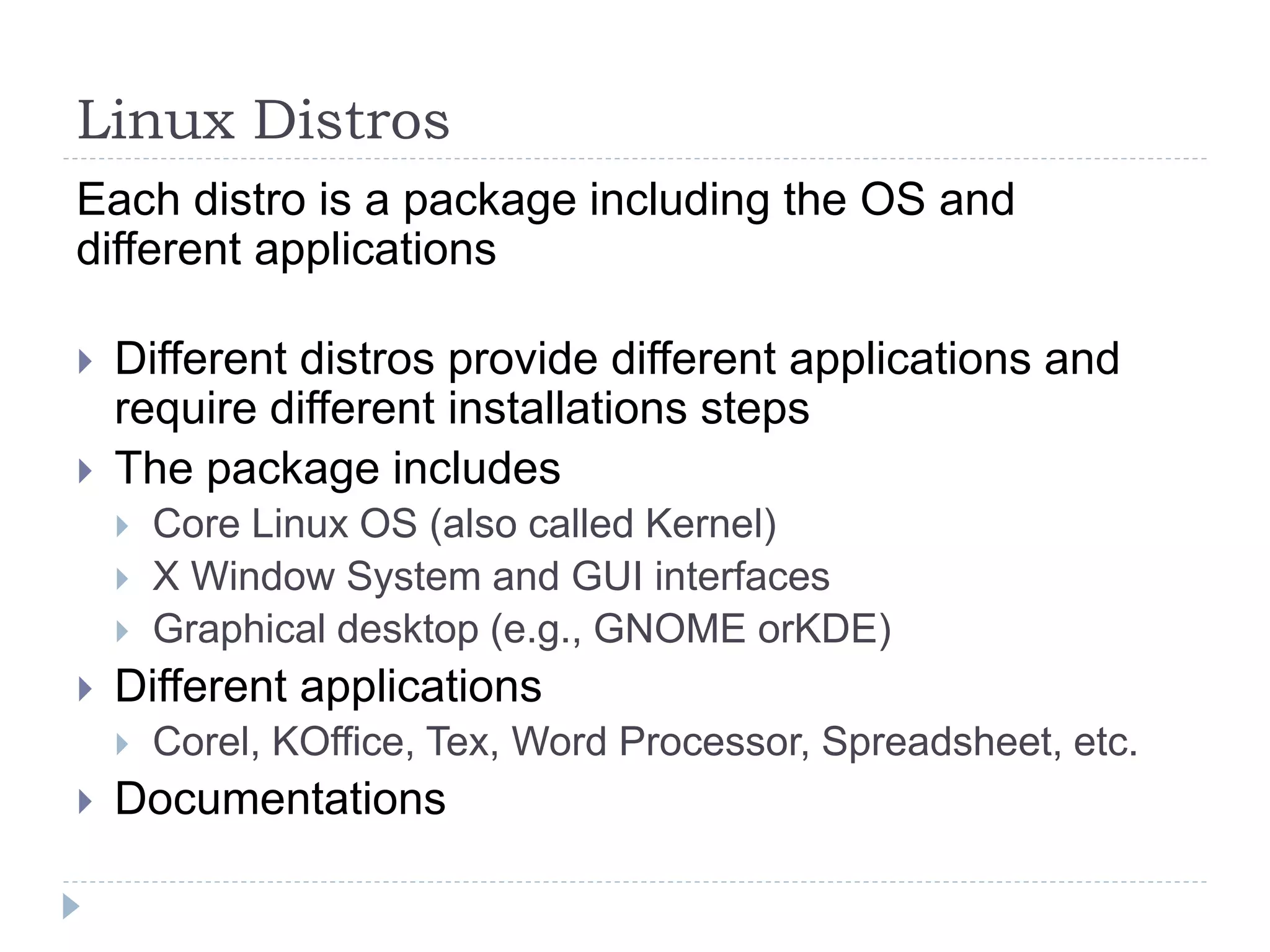 Vu’s linux OS by Umair Iftikhar | PPTX