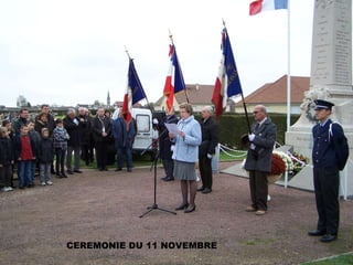 CEREMONIE DU 11 NOVEMBRE 