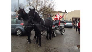 Tour de calèche avec le Père-Noël
 