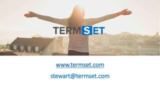 www.termset.com
stewart@termset.com
 
